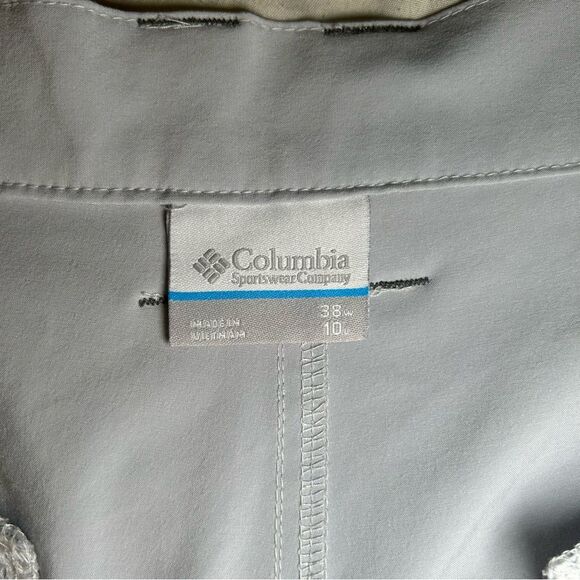 Columbia PFG Gray Terminal Tackle Shorts with bottle opener men’s size 38 - Picture 10 of 11